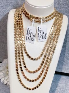18K Japan Gold Damascus necklace