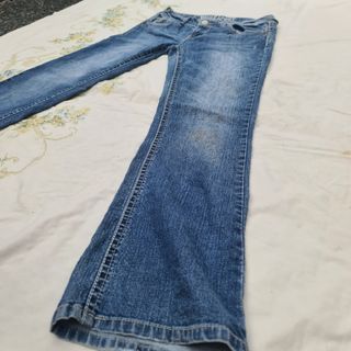 90s y2k flared jeans