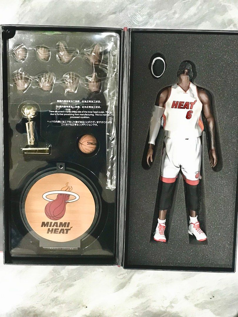 Sold Out 已售出)** 無頭Enterbay 1:6 Lebron James Miami Heat Verson