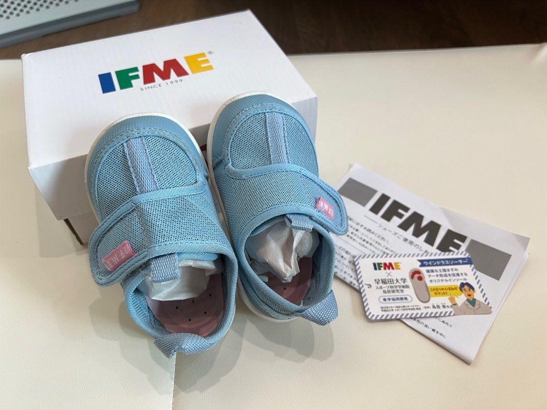 二手 IFME健康機能 洞洞輕量水涼 學步鞋 寶寶 幼童 童鞋 13號 藍色 照片瀏覽 1