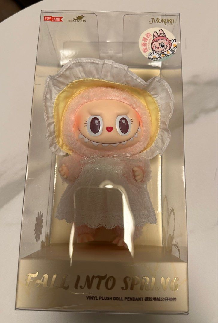 【送料無料/新品】 現貨Popmart 龍家昇掛件情人節禮物 春日花花二代mokoko labubu ぬいぐるみ