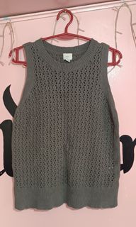 A new day crochet knitted best sleeveless top