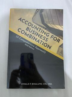 ACCOUNTING FOR BUSINESS COMBINATION BY BINALUYO