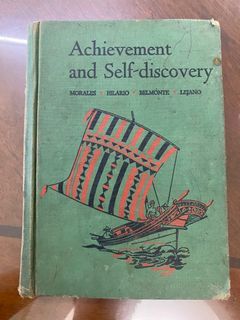 Achievement and Self-discovery Morales Hilario Belmonte Lejano History Philippines Vintage Book Used