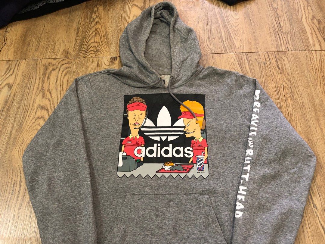 Adidas beavis butthead hoodie hotsell