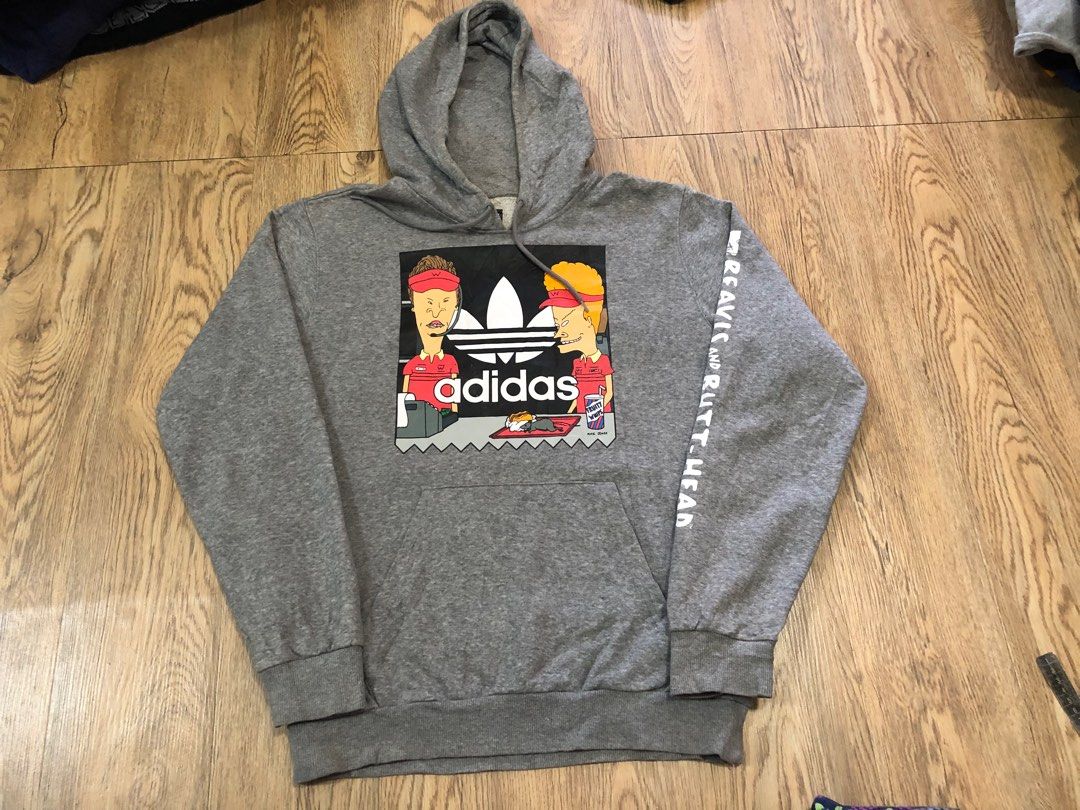 Adidas Beavis Butthead hoodie