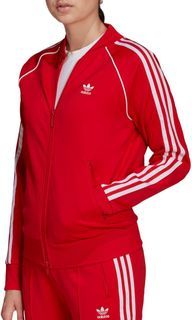 Adidas SST Track Jacket Red/White