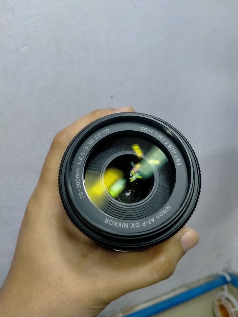 AFP Nikon 70-300mm VR (Category: Lens & Kits) located in Manila. Submitted by camera.matrix.ph (Listing ID 1303360956, Image 2). Description: Fast Autofocus With VR Vibration Reduction Like New No issue Good item 14k only For d3300 d3400 d3500 D3300 d3400 d3500 d5600 Nikon AFP 70-300mm VR.