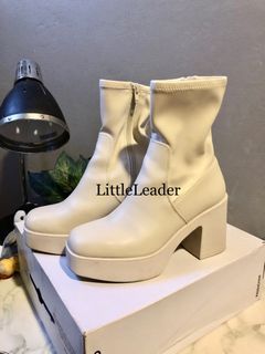 Aldo White Ankle Boots Women