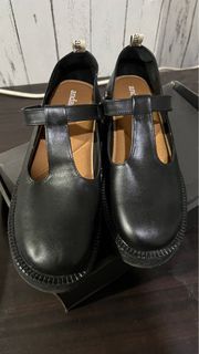 Andante T Bar Mary Jane Loafers Black