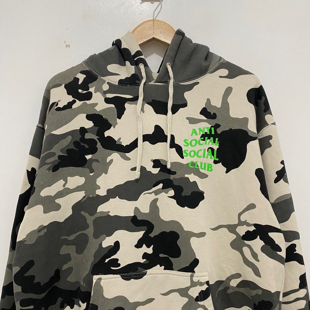 Anti Social Social Club Frozen Camo Hoodie