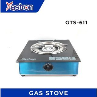 ASTRON GTS-611 Single Burner Tempered Glass Top Stainless Steel Body Kitchen Gas Stove