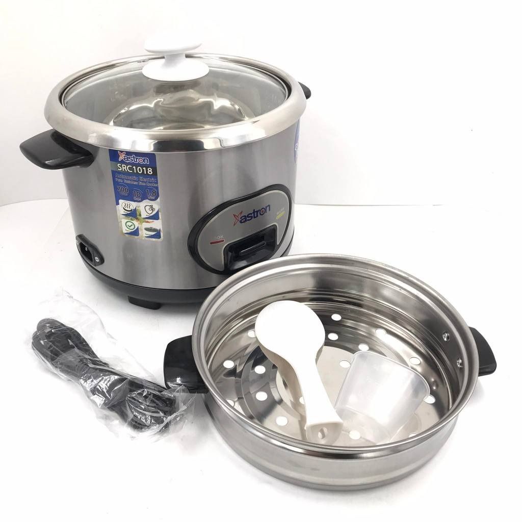 ASTRON SRC-1018 1.8 Liters Rice Cooker 220-240V ~ 60Hz / 700 Watts ...