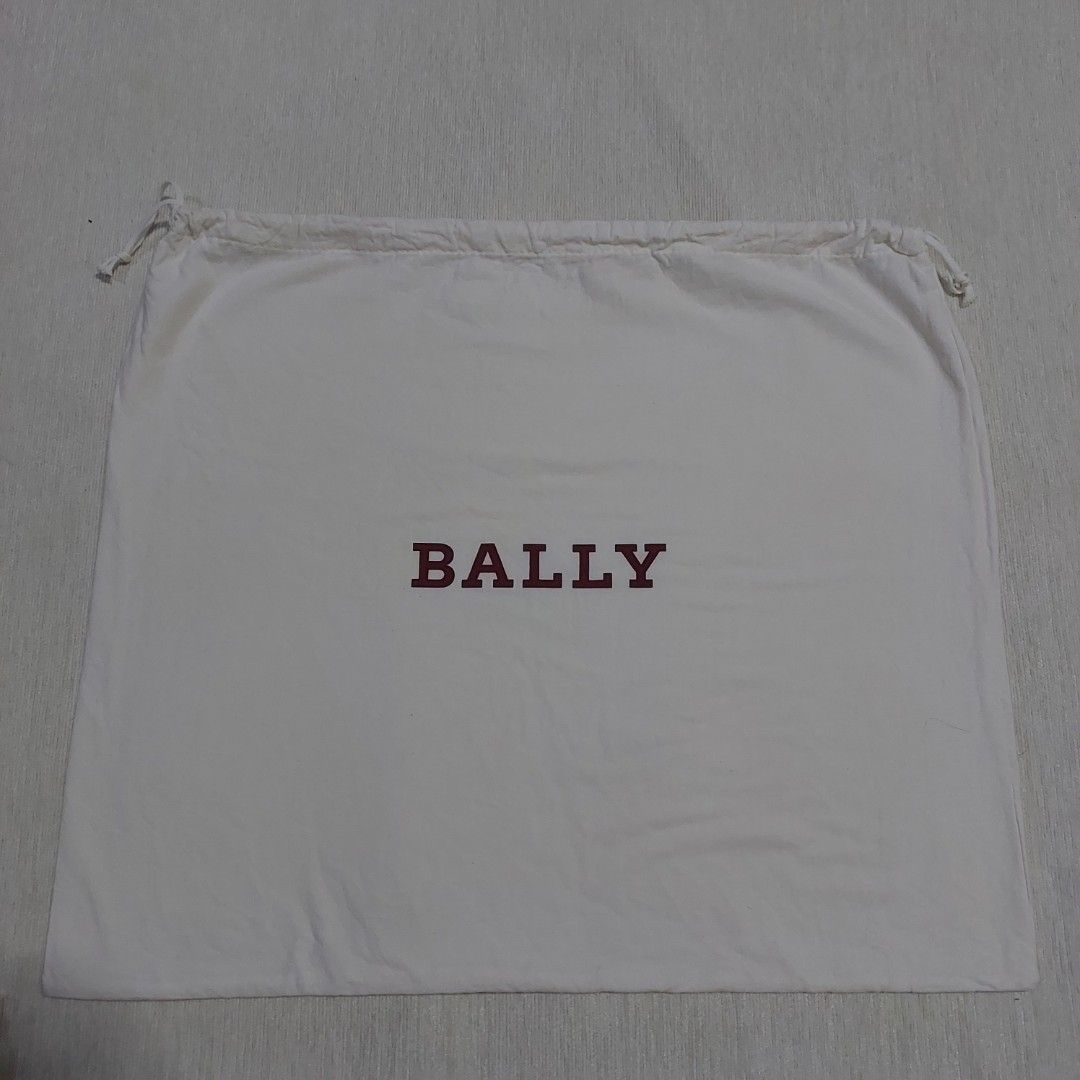 Authentic Bally dust bag 16x19 inches (Category: Luxury Bags & Wallets) located in Manila. Submitted by jfluxury.co (Listing ID 1303412722, Image 2). Description: excellent condition no flaws bought in Japan 🇯🇵 💯% Authentic. 😊 Money back guarantee. 😊 Clean and ready to use na po.