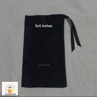 Authentic Gucci sunglasses dust bag 9x5 inches