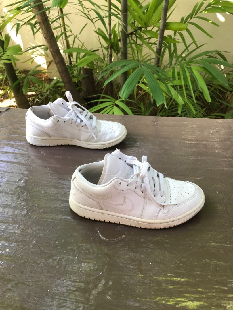 Authentic Nike Jordan boy s white shoes. EU 38 UK4.5 CM 24. Babies Kids Babies Kids Fashion on Carousell