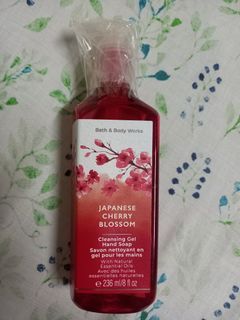 Bath & Body Works | Japanese Cherry Blossom Cleansing Gel Hand Soap (236 mL or 8 fl oz)