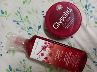 Bath & Body Works | Japanese Cherry Blossom Cleansing Gel Hand Soap AND Glysolid Moisturizer