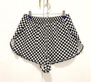 Beach Checkered Shorts