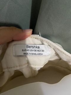 BERSHKA CREAM PANTS