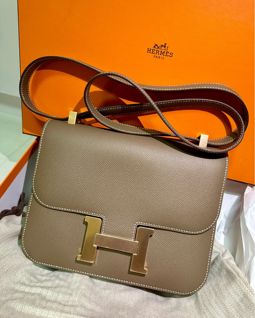BN Hermes Constance 24 U Stamp Luxury Bags Wallets on Carousell