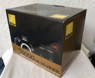 Box and Manuals Only for Nikon D5000  19-55 VR Kit