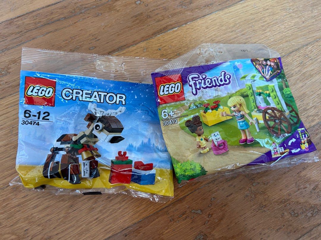 Brand new BN Lego creator reindeer friends
