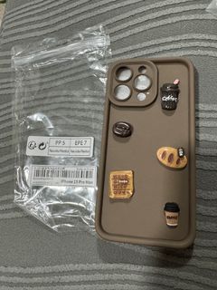 Brand New Iphone 15 Pro Max Coffee case