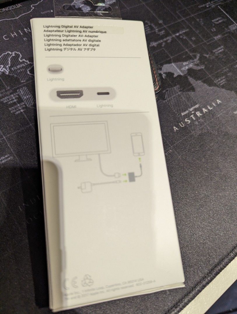 Brand new Original Apple lightning to digital AV cable A1438