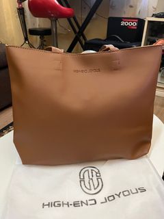 Brown Shoulder Tote Bag