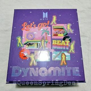 BTS Dynamite Multi OS DVD Player Writer Purple unsealed