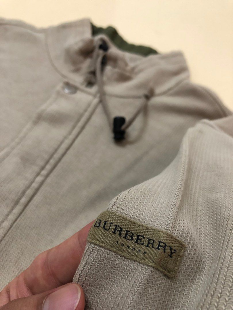 Burberrys London Sweatshirt Half zipper Branded Luxury Burberry