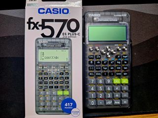 CASIO Scientific Calculator fx-570 ES PLUS-C (transparent)