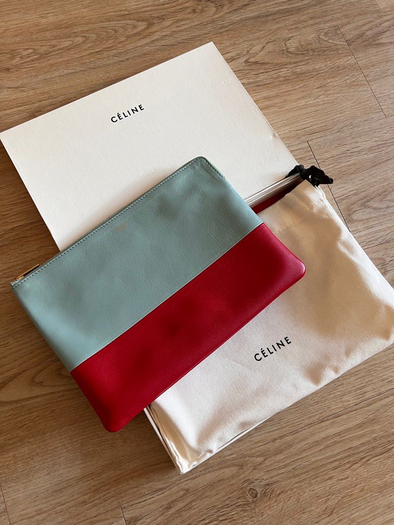 Celine classic Bi Color clutch