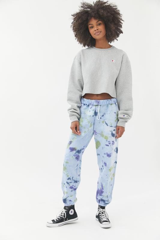 Champion Reverse Weave Cropped Crew Neck Sweatshirt Grey Women s Fashion Tops Longsleeves on Carousell