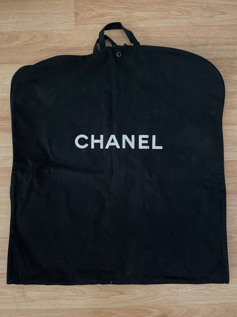 125CM CHANEL COTTON CANVAS GARMENT BAG Luxury Bags Wallets on Carousell