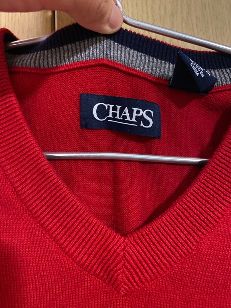 Chaps (Category: Vests) located in Singapore. Submitted by brenkham (Listing ID 1303340437, Image 3). Description: Selling it due as I have too many clothes 🙏🏻🙂‍↕️.