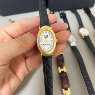 (限時特價)Citizen Timex Seiko 日本中古vintage 黑色皮帶錶64229676214659110