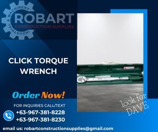 CLICK TORQUE WRENCH
