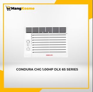 Condura 1.00 HP Deluxe 6S Series, Window-Type Air Conditioner (Class B)