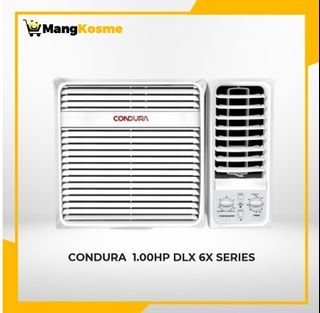 Condura 1.00 HP Deluxe 6X Series, Window-Type Air Conditioner (Class B)