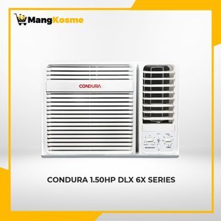 Condura 1.50 HP Deluxe 6X Series, Window-Type Air Conditioner (Class B)