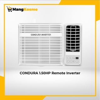 Condura 1.50 HP Remote, Window-Type Inverter Air Conditioner (Class B)