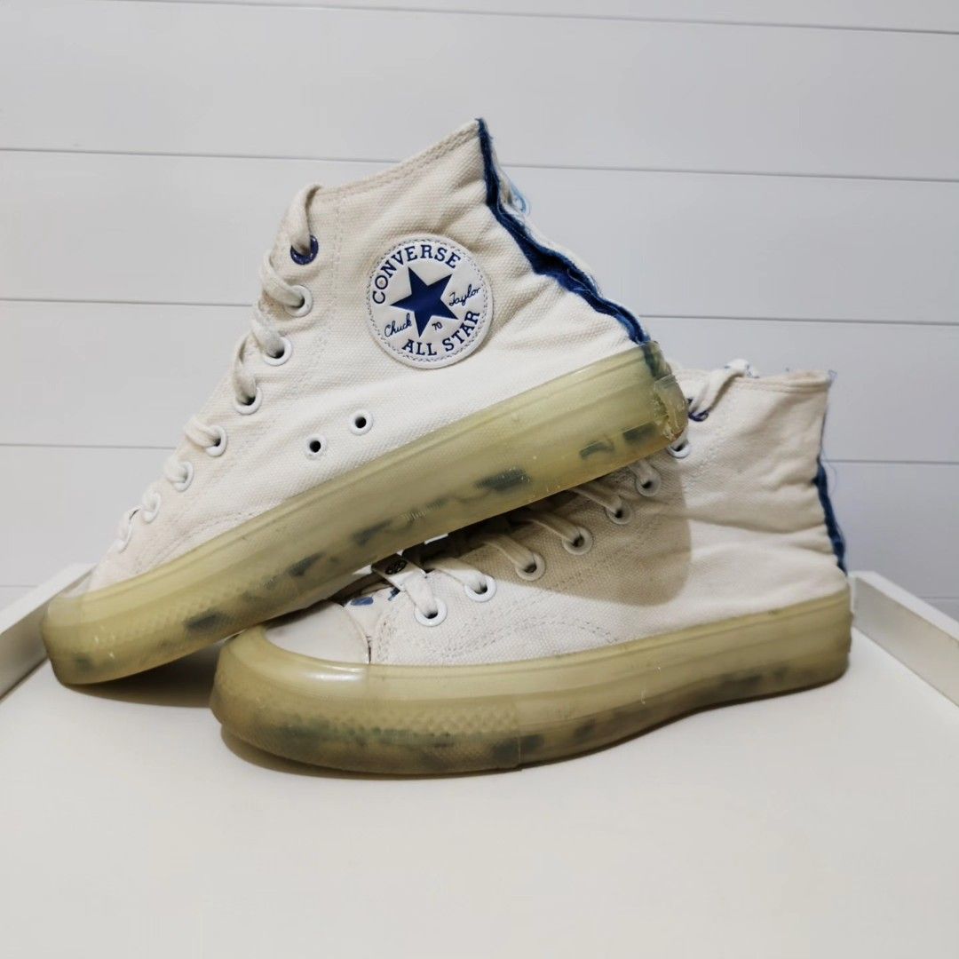Converse CT As Hi 70s X Lay Zhang, Fesyen Pria, Sepatu Sneakers