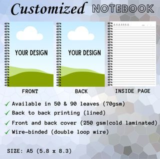 Customized Notebook