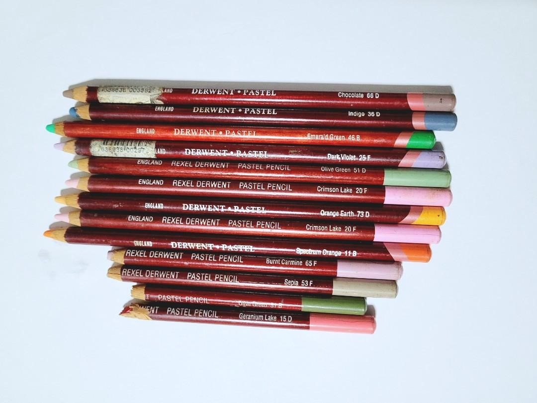 Derwent Pastel Pencils (various), Hobbies & Toys, Stationery & Craft