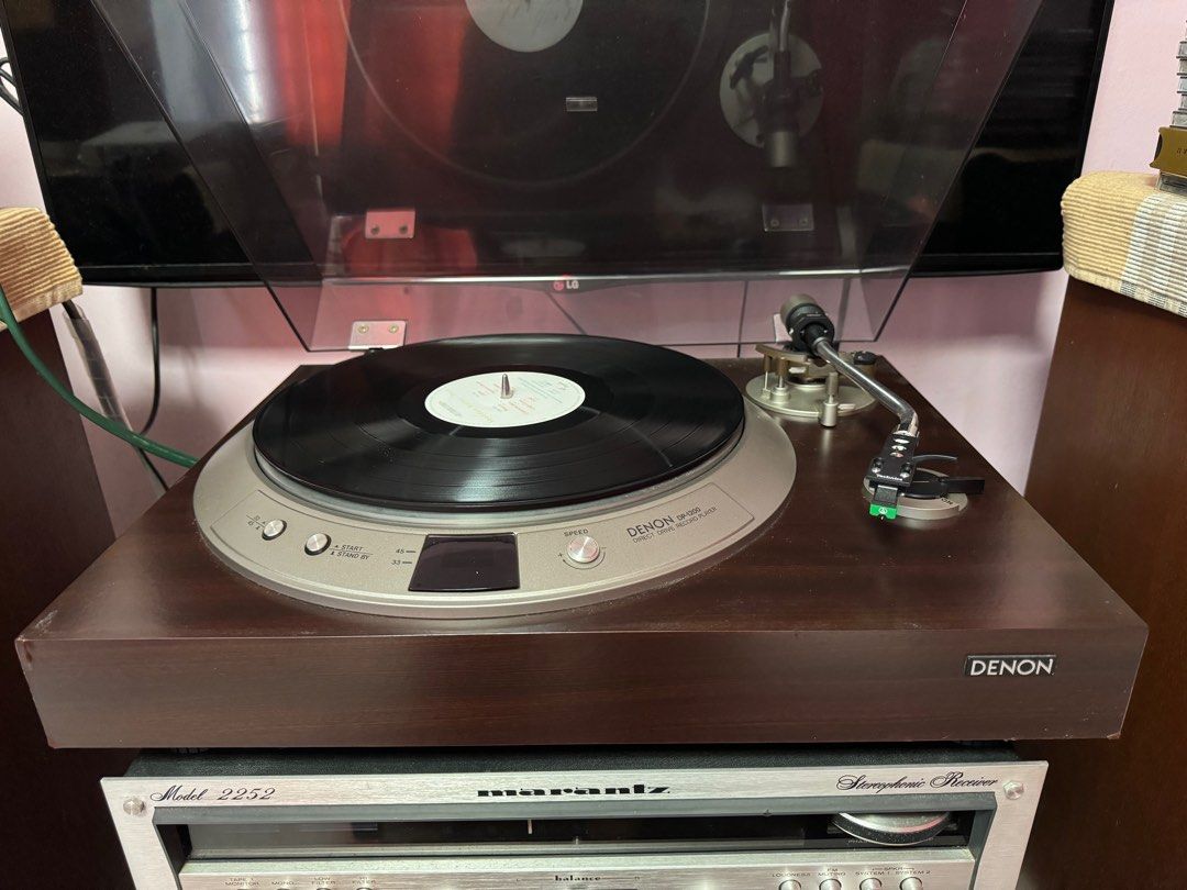 DENON デノン DP-1200 レコードプレイヤー カートリッジ（デノンターン 
