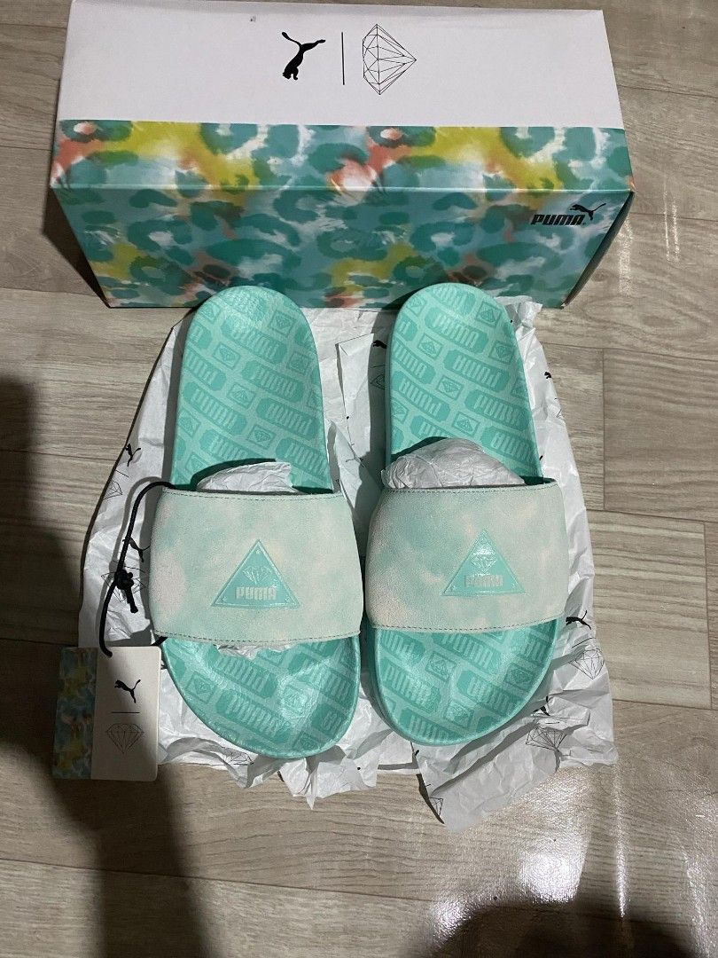 Diamond puma slides outlet