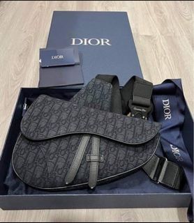 Dior Saddle Bag (Oblique Jacquard)