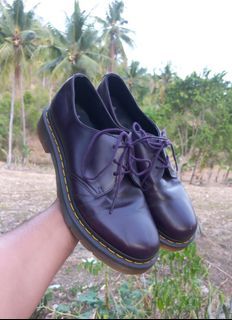 Dr.Martens oxford smooth leather rich purple
